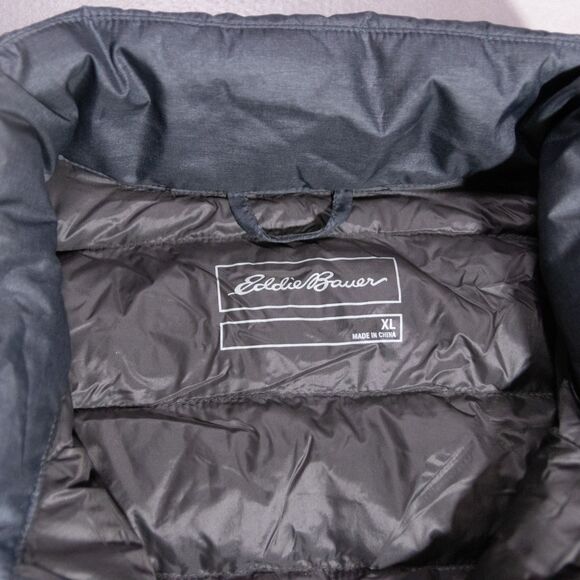 Eddie Bauer Men's CirrusLite Down Vest EB650 Puffer Dark Gray Outdoors Size XL - Picture 3 of 7
